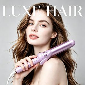 Rizador de pelo de 40 mm con control de temperatura, tecnología de iones negativos, fijación duradera, suave con el cabello - Product Image 5