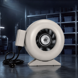 Ventilador de Conducto Circular de Bajo Ruido IP44 con Motores EC para Residencias, Oficinas, Tiendas, Fábricas, Circulación de Aire Impermeable - Product Image 1
