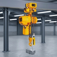 Palans électriques à chaîne de 1 tonne, 3 tonnes, 5 tonnes, grue de levage pour la construction, la réparation d'installations