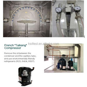 สเปรย์ฉีดน้ำสำหรับทดสอบฝน IPX34 220V ขนาดกะทัดรัดสำหรับผลิตภัณฑ์ขนาดเล็กถึงขนาดกลางกันน้ำสำหรับการทดสอบ - Product Image 3