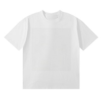 Camiseta de Hombre 2026, Nueva, Casual, para Negocios, Estampada, Transpirable, de Algodón Puro, Suave al Tacto, de Manga Corta y Gruesa