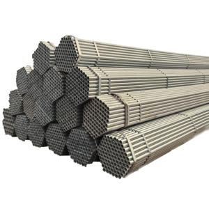 Tubería de <span class=keywords><strong>Alcantarilla</strong></span> Metálica Galvanizada por Inmersión en Caliente, Precio de Fábrica China, 4 Pulgadas, 2 Pulgadas, Q235, Q195, Tubería de Acero Galvanizado - Product Image 1