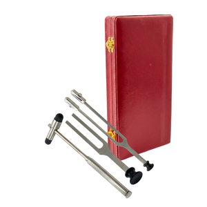 Nuevo alemán Rydel Seiffer Tuning Fork Set Manual Neurología ENT Instrumentos quirúrgicos Acero inoxidable Metal Manual Fuente de alimentación - Product Image 1