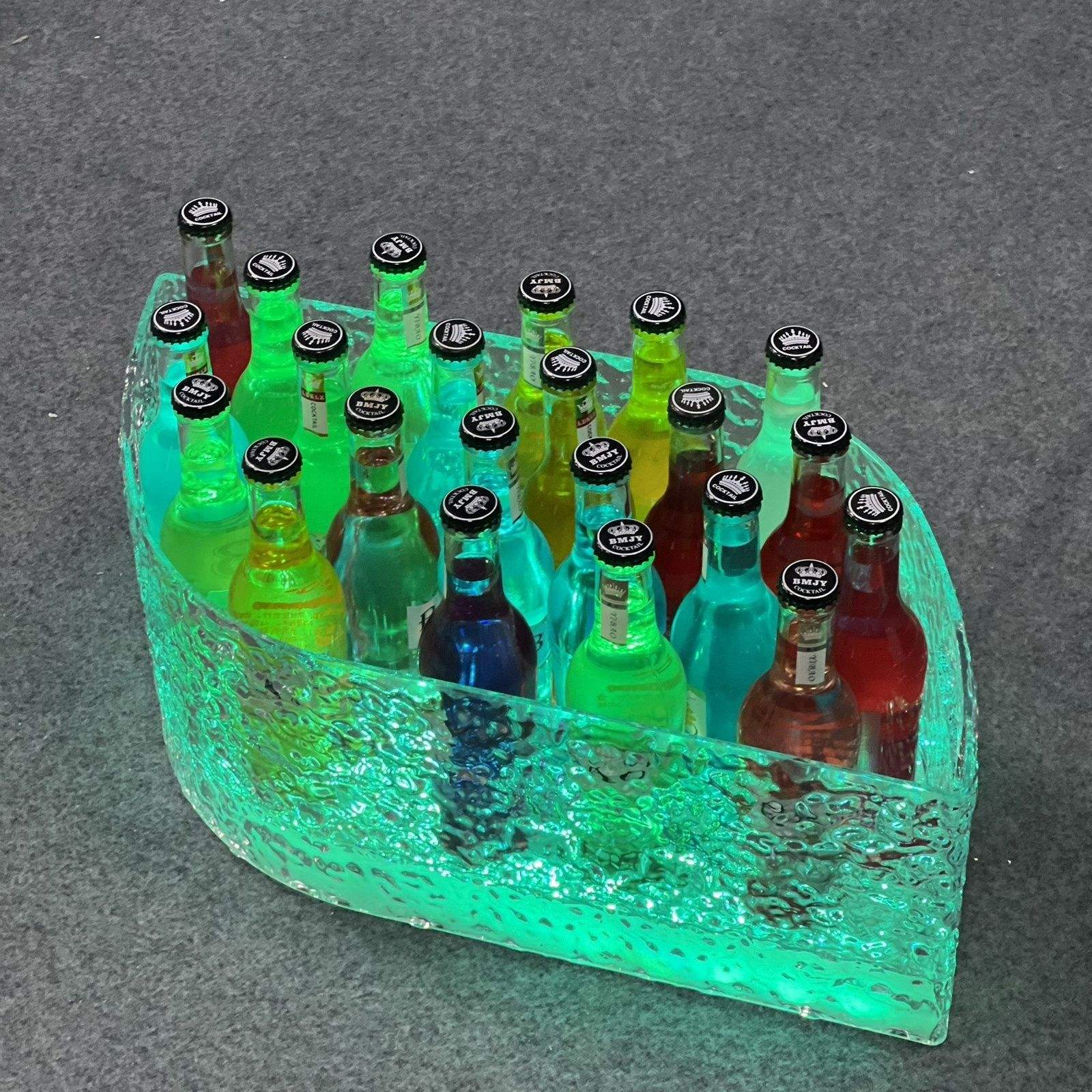 24 ขวด - ลายใบไม้ (เปลี่ยนสี RGB)