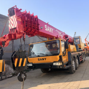Grue sur camion Sany d'origine de 80 tonnes, grue sur camion Sany d'occasion, modèles Stc800s, Stc800, Stc800t5, Stc800e5, Stc800t6, grue sur camion Sany de 80 tonnes - Product Image 1