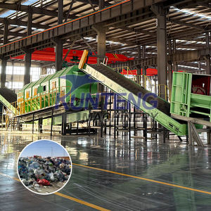 100ton/hari pemasok peralatan pabrik penyortir limbah tanaman daur ulang Rdf limbah Solid Kota - Product Image 1