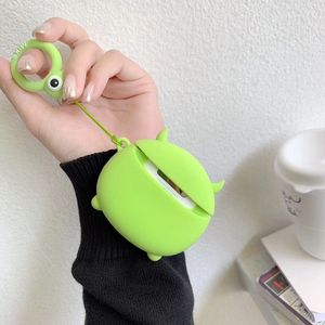 <span class=keywords><strong>2021</strong></span> Cute artoon 3D ilicono ase haracter esesigns ODS ir ODS sobre Fo pple irirpods 1 2 ase or irirpod ro - Product Image 3