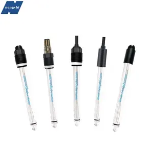 High Accuracy Ph Sensor For Sewage Application Large PTFE Ph Electrode With Long Wire Ph Probe