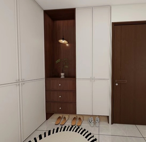 Tùy Chỉnh Hiện Đại Giày Tủ Lưu Trữ Cho Khách Sạn Nhà Sử Dụng Modular Thiết Kế Thân Thiện Với Môi Vật Liệu Bền Xây Dựng Tùy Chỉnh - Product Image 1