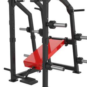 Machine à Squat Rhino avec Protection Lombaire, Équipement Commercial de Musculation pour Jambes et Fessiers, à Charge par Disques - Product Image 4