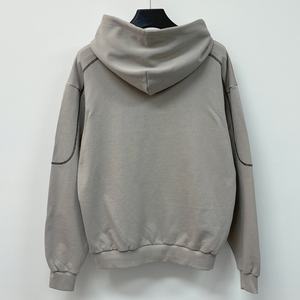 Sudadera con Capucha de Alta Calidad, Estilo Urbano, Unisex, Talla Grande, Hombros Caídos, Estampado Puff, Fabricantes de Sudaderas - Product Image 2