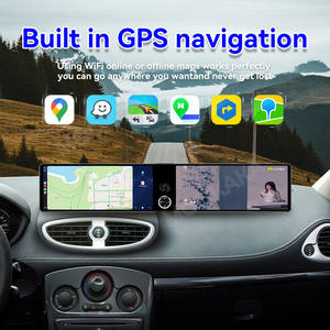 MOOKAKA Doppio Schermo da 12,3 Pollici Android per <span class=keywords><strong>Renault</strong></span> Clio3 2005-2014, Stereo Auto Multimediale GPS Navi con CarPlay Wireless, Unità Principale Radio DSP - Product Image 4