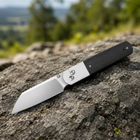 Couteau pliant de survie EDC en acier inoxydable D2 avec manche G10, couteau de poche tactique pour le camping en plein air, la chasse, lame droite, DIY