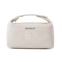 Trousse Cosmétique en Toile Personnalisable en Gros, Grande Capacité avec Fermeture Éclair, pour Femme, Sac de Voyage et Organisateur de Toilette