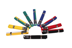 Cinturón de <span class=keywords><strong>Karate</strong></span> de Judo y Taekwondo de doble color de alta calidad - Product Image 3