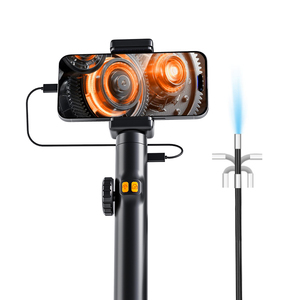 Boroscopio Industrial de Alta Precisión de 6 mm con Dirección Bidireccional, Endoscopio Portátil con 6 LED a Prueba de Agua para Centros de Servicio de Automóviles Usados - Product Image 1