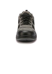 Chaussures de sécurité en cuir pour hommes, semelle PU durable, pour travaux d'ingénierie et de fabrication, en promotion au meilleur prix - Product Image 5