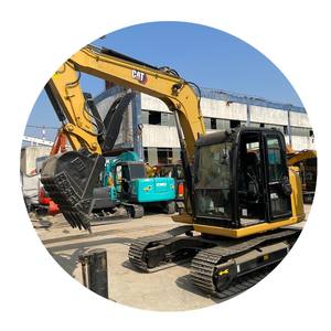 Chenille hydraulique originale d'excavatrice moyenne de Caterpillar 307E utilisée par 7 tonnes avec des composants d'engrenage de moteur de noyau à vendre - Product Image 1