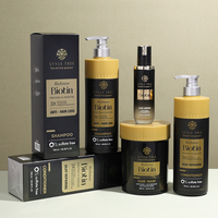Ensemble shampoing, après-shampoing et sérum capillaire OEM à la biotine anti-chute pour renforcer les cheveux faibles et clairsemés