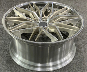 Jante en alliage décalée polie deux pièces série X roue forgée or <span class=keywords><strong>champagne</strong></span> brossé pour Audi Rs6 A7 pour <span class=keywords><strong>Ferrari</strong></span> 812 Super Fast - Product Image 4