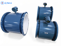 Medidor de Flujo Electromagnético Remoto para Tuberías Grandes, Medidor de Flujo de Agua Magnético