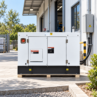 Générateur diesel silencieux triphasé 15 kVA, 10 kVA-2000 kVA avec moteur Yanmar et alternateur AVR pour alimentation de secours des télécommunications