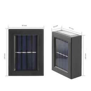 Luce Solare da Esterno Impermeabile Automatica a 4 LED per Recinzioni e Muri - Product Image 6