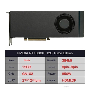การ์ดจอเวิร์กสเตชันรุ่นปรับแต่งเอง RTX 3060/3080/3090/4060 <span class=keywords><strong>Ti</strong></span>/<span class=keywords><strong>4070</strong></span> <span class=keywords><strong>Ti</strong></span>/4090 ความจุ 8GB GDDR6 พัดลมใหม่ RTX2080 - Product Image 3