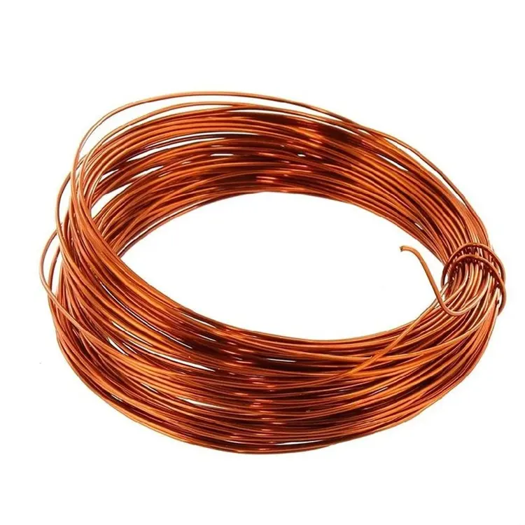 0.20-12.00mm Or As Required 99.99% Pure Copper Enamelled Wire Or Bare Pure Copper Wire Sale From Factory