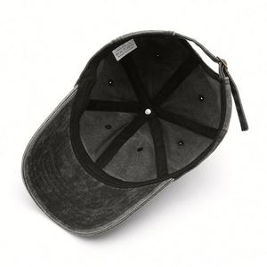 Letter Embroidery Vintage Cotton Washed Baseball Caps Kappe Unstructured Low Profile Adjustable Distressed <b>Dad</b> <b>Hat</b> for Men Women - Product Image 4