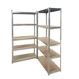 Stainless Steel Anti-Rust Corrosion Boltless 5-Layer Powder Coated Large Capacity Warehouse <b>Storage</b> Rack <b>Racking</b> - Product Image 2