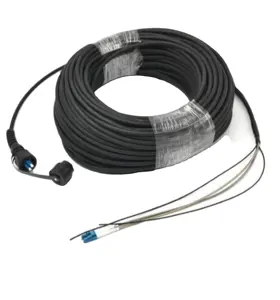 2芯4芯LC UPC100m电缆卷筒跳线电缆卷筒lc至lc光纤100m电缆卷筒