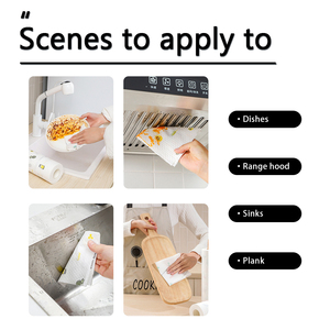 Tùy chỉnh in khăn vệ sinh dùng một lần cuộn cho món ăn nhà bếp thêm cuộn lớn dày xé vải không dệt - Product Image 5