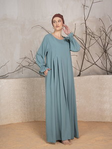 Ropa Superior para Mujer, Top en Ventas, Abaya Bordada de Poliéster, Hiyab, Vestido de Novia Musulmán, Kimono, Eid, Manga Larga, Estilo Árabe Regular, Dubái - Product Image 4