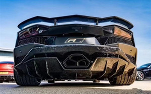 Nouveau kit carrosserie FORLamborghini Aventador amélioré, diffuseur avant en fibre de carbone OEM, spoiler - Product Image 5