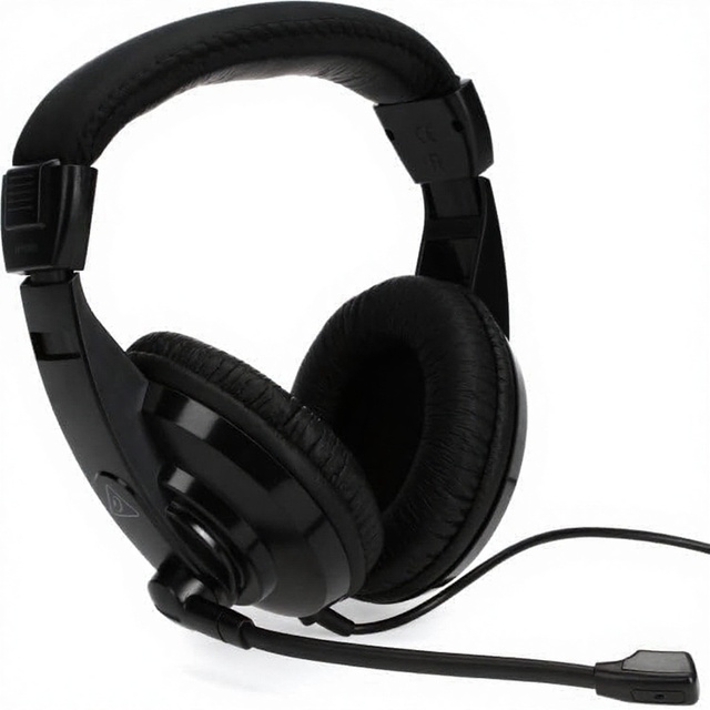 Behringer HPM1100U Over-Ear Stainless Steel Multi-Purpose USB Headset