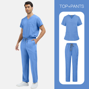 Uniformes de Enfermería Transpirables en Oferta, Uniformes de <span class=keywords><strong>Trabajo</strong></span> para Hospitales, Clínicas Dentales y Salones de Belleza, Conjunto de Uniformes Médicos para Hombres y Mujeres - Product Image 5