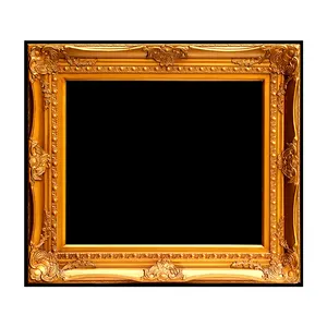Gouden Klassieke Decoratief Schilderen Houten Frame Luxe Klassieke Barokke Frame