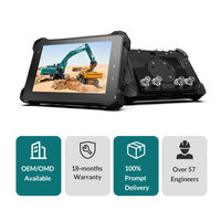 Tableta 3R de 7 Pulgadas, Qualcomm 2.0GHz Quad-Core, 4G, GPS, WiFi, IP67, Resistente al Agua, Sistema Operativo Linux Yocto de Código Abierto, Tableta Móvil para Vehículos