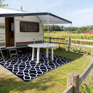 Alfombra Reversible para Acampar en Autocaravanas, Favorita de los Clientes, Alfombra de Polipropileno para Patio y Exteriores - Product Image 3
