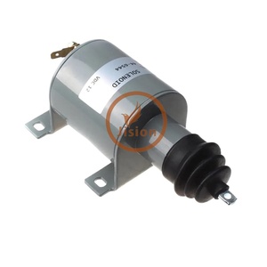 44-6544 Électrovanne d'arrêt de moteur pour excavatrice 12V, interrupteur d'arrêt de moteur, multi-spécifications, vente en gros d'accessoires pour camions de chargement - Product Image 1