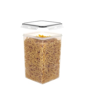 Airtight Food Storage Container of 6.3L with Easy-Lock Lid, Flour Container made of BPA-Free Material Kitchen Pantry Storage