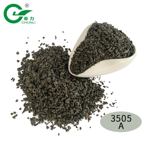 Té verde de gunpowder negro de zhejiang, té verde a granel 3505A - Product Image 5