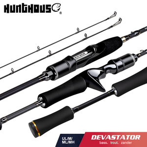 <span class=keywords><strong>Canne</strong></span> à pêche ultra légère HUNTHOUSE 1,83 m 2 sections télescopique en fibre de carbone <span class=keywords><strong>pour</strong></span> la pêche au thon - Product Image 1