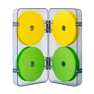 Caja grande para bobinas de línea de pesca, 4 bobinas, estuche de almacenamiento de plástico ABS para organización de aparejos de carrete de línea principal, uso universal - Product Image 1