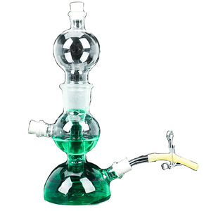 Qipu 125ml 250ml Generador de gas de hidrógeno Instrumento de laboratorio químico de vidrio personalizable Soporte OEM - Product Image 5