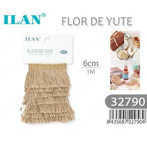Frangia in Iuta ILAN 6cm 1M per Decorazioni Artigianali - Product Image 1