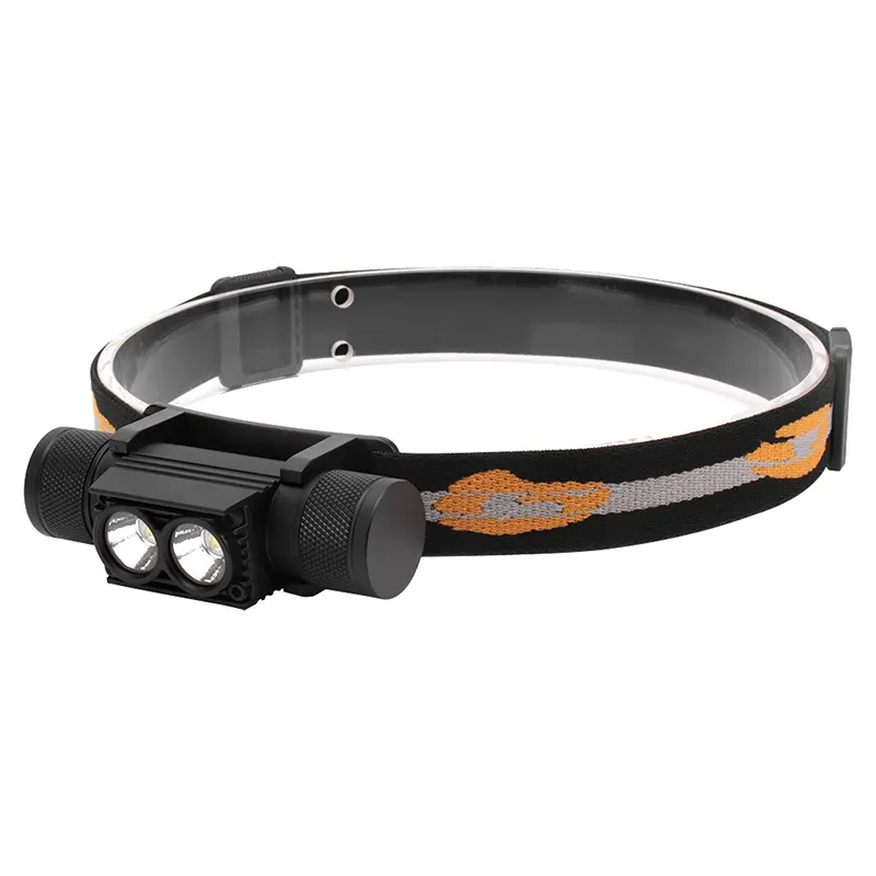 BORUiT Hot Selling Outdoor Camping Portable LED Work Headlamp High light 18650 Battery USB Charging Best led headlight