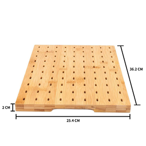 Soporte <span class=keywords><strong>de</strong></span> exhibición <span class=keywords><strong>de</strong></span> brochetas <span class=keywords><strong>de</strong></span> bambú al por mayor para frutas, postres y alimentos, bandeja <span class=keywords><strong>de</strong></span> servir y tabla <span class=keywords><strong>de</strong></span> cortar para cocina y fiestas - Product Image 5