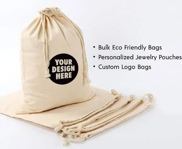 Custom Cheap Polyester small Cotton Drawstring Bag Sport Drawstring Backpack bag with printed logo